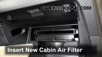 Cabin Filter Replacement: Hyundai Tucson 2010-2015 - 2012 Hyundai